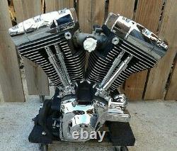 02 Harley Touring FLHT RUNNING COMP TESTED CARB 1450 ENGINE MOTOR 19023mi VIDEO