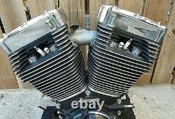 02 Harley Touring FLHT RUNNING COMP TESTED CARB 1450 ENGINE MOTOR 19023mi VIDEO