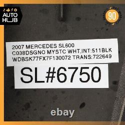 03-14 Mercedes R230 SL600 S600 CL600 V12 Engine Motor Cover Trim Panel OEM