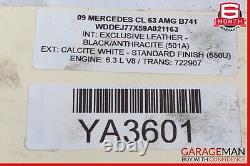 07-15 Mercedes S63 C63 E63 ML63 M156 Left Side Engine Motor Cylinder Head Assy