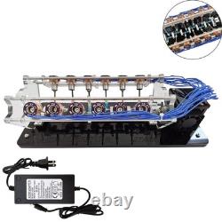100-240V to 5V 12-Coil Version Motor Model V-Shaped Electromagnet Engine Model 100-240V to 5V 12-Coil Version Motor Model V-Shaped Electromagnet Engine Model