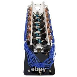 100-240V to 5V 12-Coil Version Motor Model V-Shaped Electromagnet Engine Model