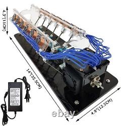100-240V to 5V Version Motor Model 12-Coil V-Shaped Electromagnet Engine Model