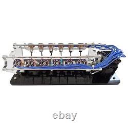 100-240V to 5V Version Motor Model 12-Coil V-Shaped Electromagnet Engine Model