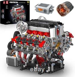 10130 V8 Engine Model Kit 2718 Pcs to Build Your Own Surper Car Engine DIY S