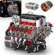 10130 V8 Engine Model Kit 2718 Pcs To Build Your Own Surper Car Engine Diy S