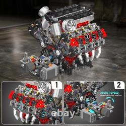 10130 V8 Engine Model Kit 2718 Pcs to Build Your Own Surper Car Engine DI