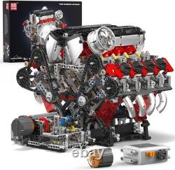 10130 V8 Engine Model kit That Runs Build Your Own STEM V8 Model Engine for