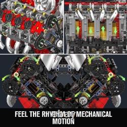 10130 V8 Engine Model kit That Runs Build Your Own STEM V8 Model Engine for
