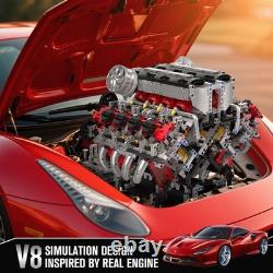 10130 V8 Engine Model kit That Runs Build Your Own STEM V8 Model Engine for