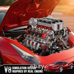 10130 V8 Engine Model kit That Runs Build Your Own STEM V8 Model Engine for