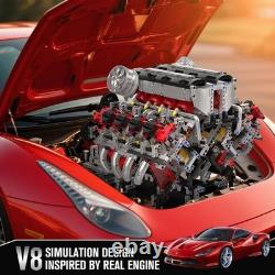 10130 V8 Engine Model kit That Runs Build Your Own STEM V8 Model Engine for