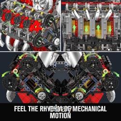 10130 V8 Engine Model kit That Runs Build Your Own STEM V8 Model Engine for