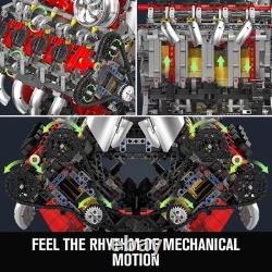 10130 V8 Engine Model kit That Runs Build Your Own STEM V8 Model Engine for