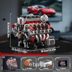 10130 V8 Engine Model kit That Runs Build Your Own STEM V8 Model Engine for