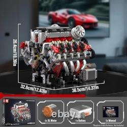 10130 V8 Engine Model kit That Runs Build Your Own STEM V8 Model Engine for