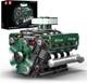 10182 V8 Engine Model Kit That Runs Build Your Own Mini Engine, Buildable Diy