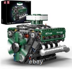 10182 V8 Engine Model Kit That Runs Build Your Own Mini Engine, Buildable DIY