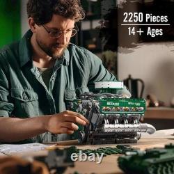 10182 V8 Engine Model Kit That Runs Build Your Own Mini Engine, Buildable DIY