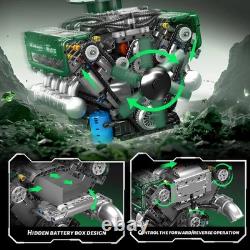 10182 V8 Engine Model Kit That Runs Build Your Own Mini Engine, Buildable DIY