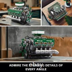 10182 V8 Engine Model Kit That Runs Build Your Own Mini Engine, Buildable DIY