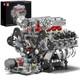 10219 V8 Engine Model Kit Build Your Own Supercar Model Engine, Stem Engine