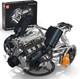 10248 V8 Engine Model That Works, Build Your Own Cars Combustion Battery/motor B