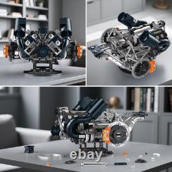 10248 V8 Engine Model That Works, Build Your Own Cars Combustion Battery/Motor B