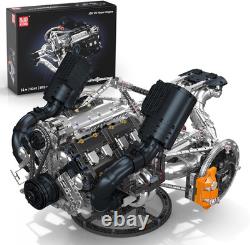 10248 V8 Engine Model That Works, Build Your Own Cars Combustion Battery/Motor B
