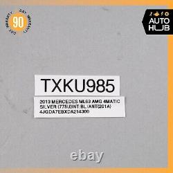 12-13 Mercedes W166 ML63 GL63 AMG M157 Engine Motor Wire Wiring Harness OEM