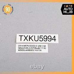 12-15 Mercedes W204 C250 SLK250 Engine Motor Wire Wiring Harness OEM