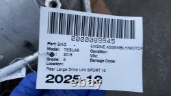 12-20 Model S Electric Engine Motor Rear Large Drive Unit SPORT 1025598-00-T
