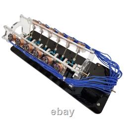 12-Coil V-Shaped Electromagnet Engine Model Motor Model Teaching Aid Model Toy