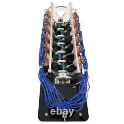 12-Coil V-Shaped Motor Model Electromagnet Engine Motor Teaching Aid Model Toy