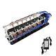 12-coil Version Motor Model V-shaped Electromagnet Engine Model Motor Model