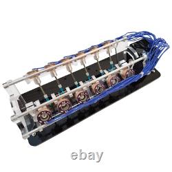 12-Coil Version Motor Model V-Shaped Electromagnet Engine Model Motor Model