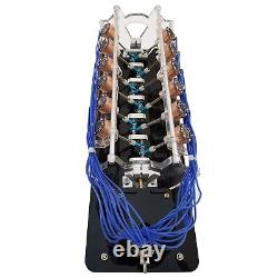 12-Coil Version Motor Model V-Shaped Electromagnet Engine Model Motor Model