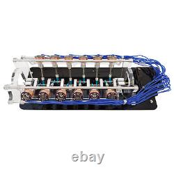 12 Coils Electric Motor Teaching Model Aid Toy V-type Electromagnet Engine Model