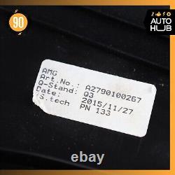 15-17 Mercedes W222 S600 MAYBACH V12 M277 Engine Motor Rear Cover Trim Panel OEM