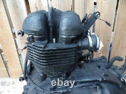 15 Triumph Bonneville RUNNING EFI ENGINE MOTOR w GEAR BOX 11305 miles