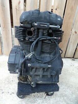 15 Triumph Bonneville RUNNING EFI ENGINE MOTOR w GEAR BOX 11305 miles