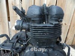 15 Triumph Bonneville RUNNING EFI ENGINE MOTOR w GEAR BOX 11305 miles