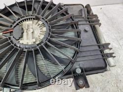 16-20 OEM Tesla Model X Main Radiator Condenser Fan Motor Assembly SET
