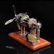 16 Cylinder Hot Air Stirling Engine Engine Model Aircraft Propeller Toy #w5