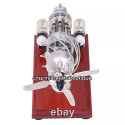 16 Cylinder Stirling Engine Motor Model that Works Physical Educational Toy Gift