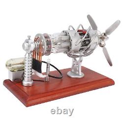 16 Cylinders Hot Air Stirling Engine Educational Stirling Engine Motor Model