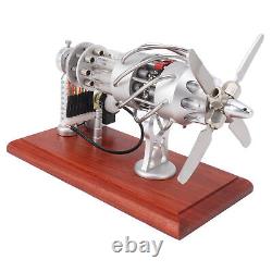 16 Cylinders Hot Air Stirling Engine Educational Stirling Engine Motor Model HOT