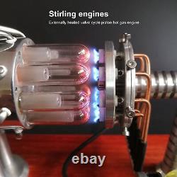 16 Cylinders Hot Air Stirling Engine Educational Stirling Engine Motor Model MU