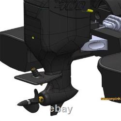 18 Mercury Racing 400 Outboard Motor Model RC Boat Engine Model Kit