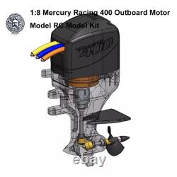 18 Mercury Racing 400 Outboard Motor Model RC Model Kit